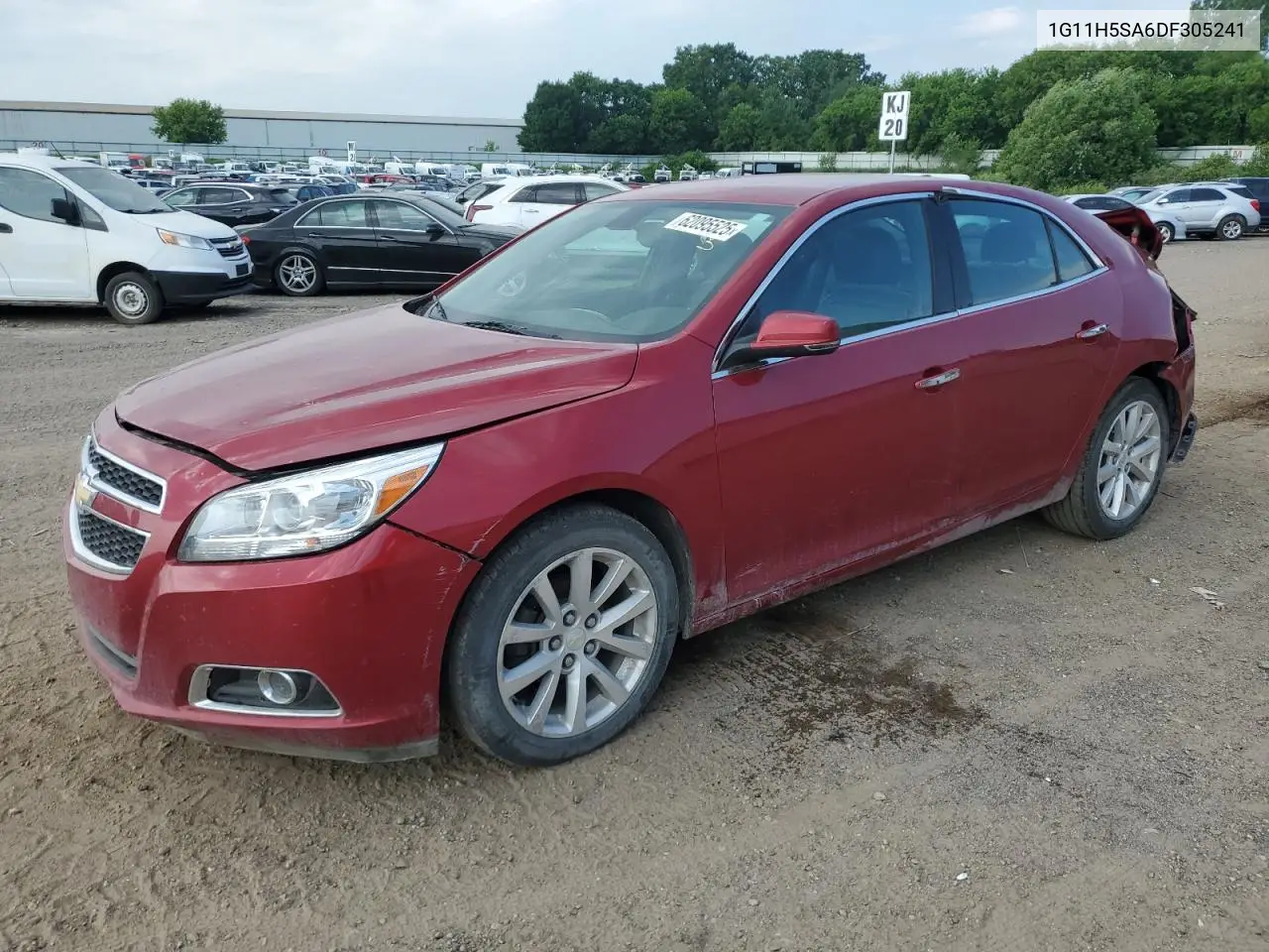 2013 Chevrolet Malibu Ltz VIN: 1G11H5SA6DF305241 Lot: 62095525