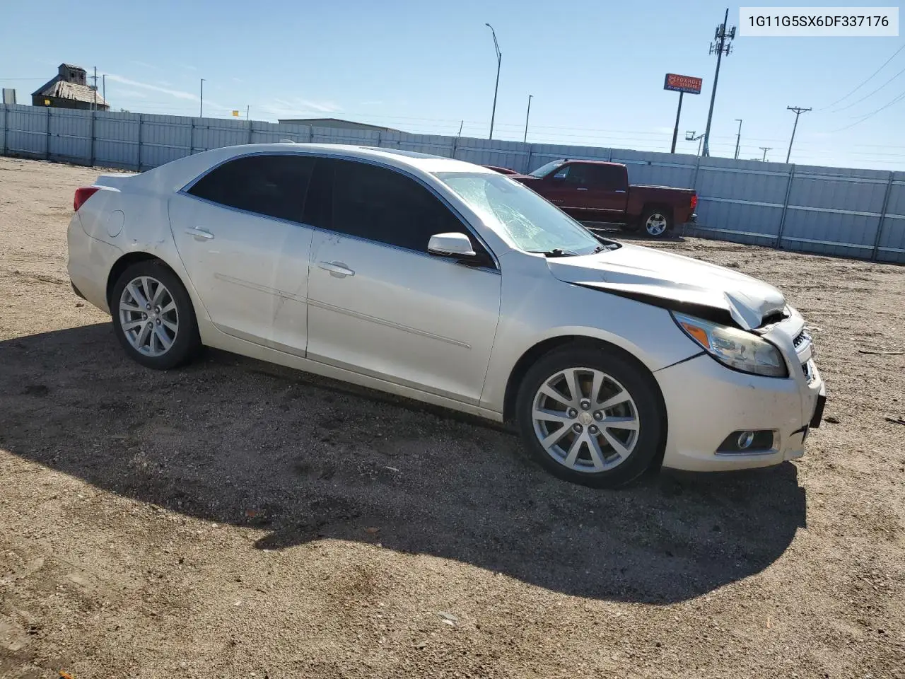 2013 Chevrolet Malibu 3Lt VIN: 1G11G5SX6DF337176 Lot: 62332995