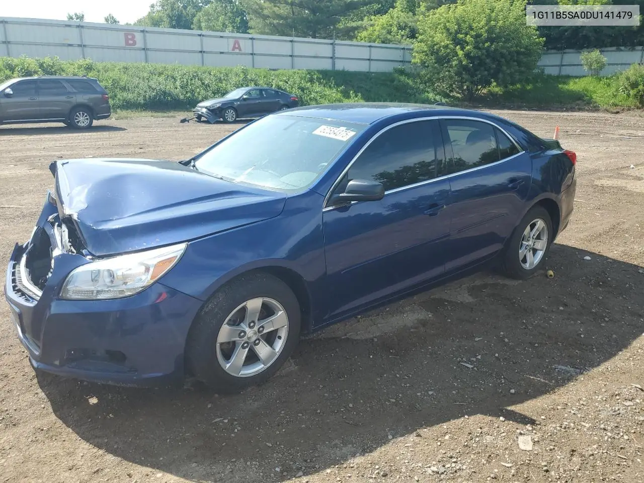 2013 Chevrolet Malibu Ls VIN: 1G11B5SA0DU141479 Lot: 62554375