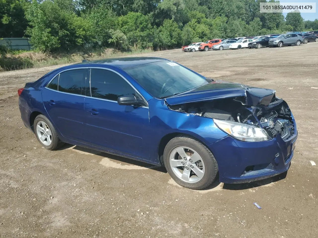 2013 Chevrolet Malibu Ls VIN: 1G11B5SA0DU141479 Lot: 62554375