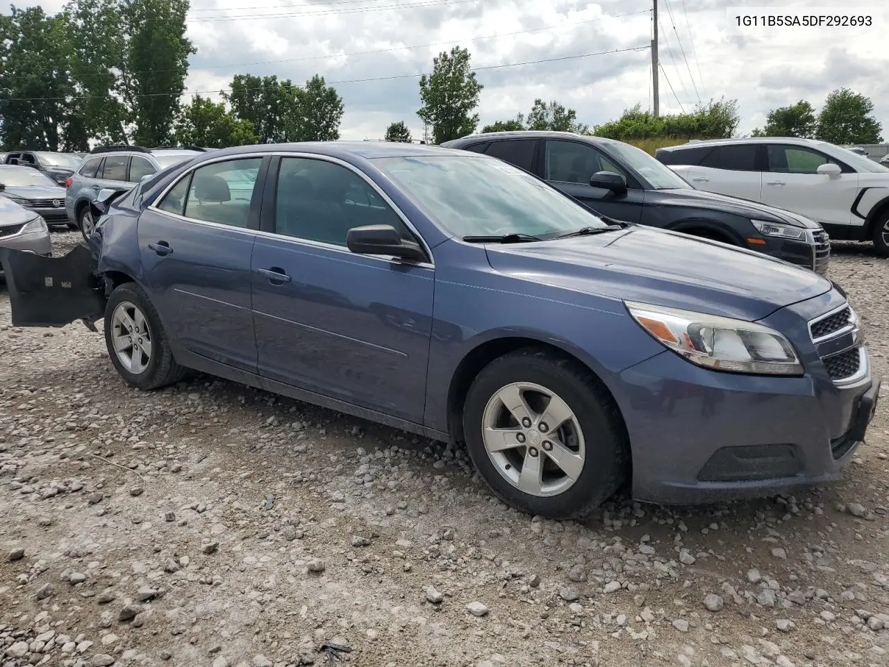 2013 Chevrolet Malibu Ls VIN: 1G11B5SA5DF292693 Lot: 62711335
