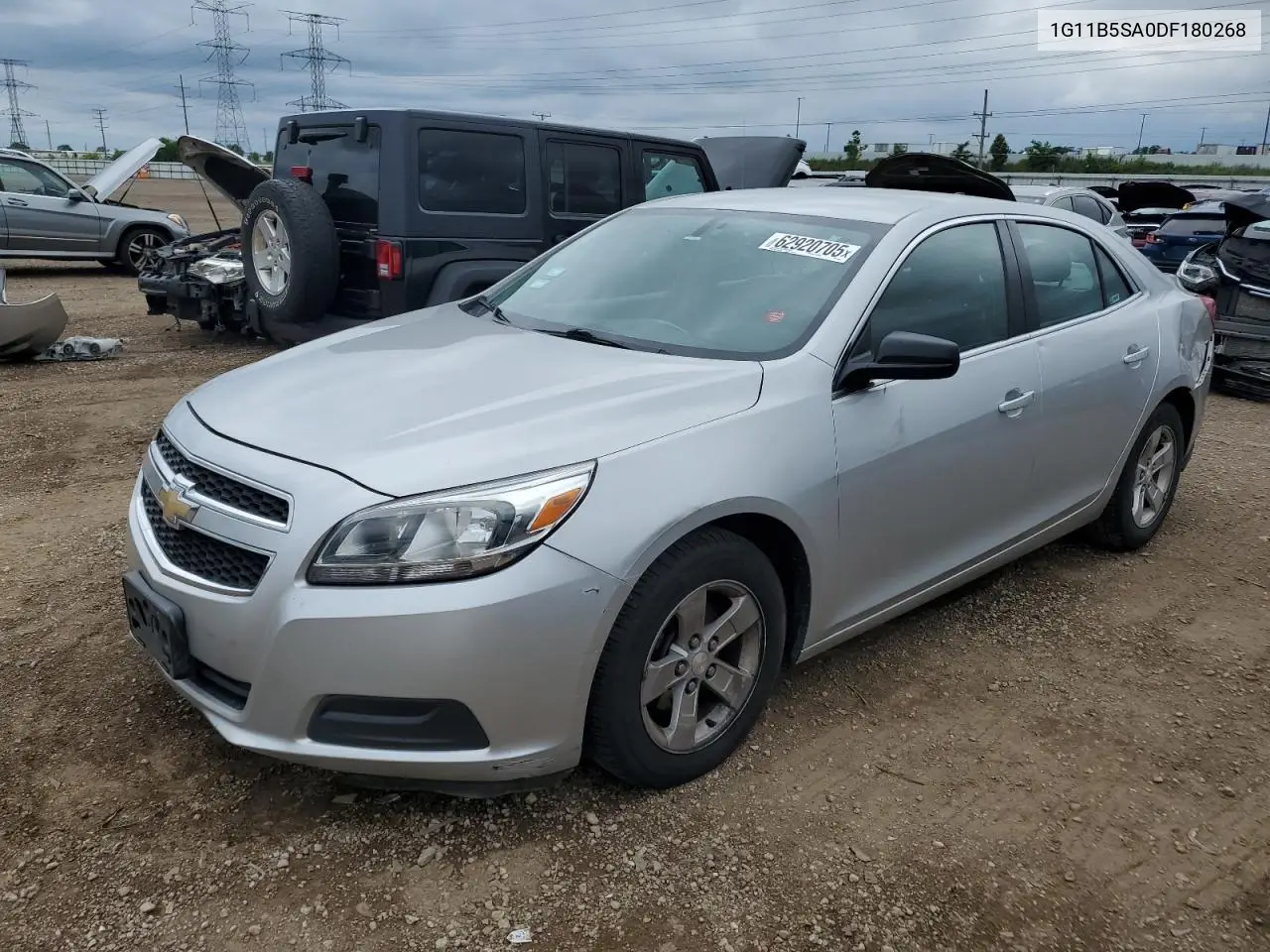 2013 Chevrolet Malibu Ls VIN: 1G11B5SA0DF180268 Lot: 62920705