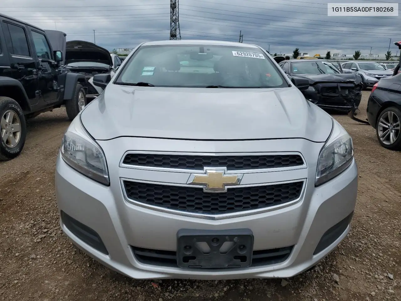 2013 Chevrolet Malibu Ls VIN: 1G11B5SA0DF180268 Lot: 62920705