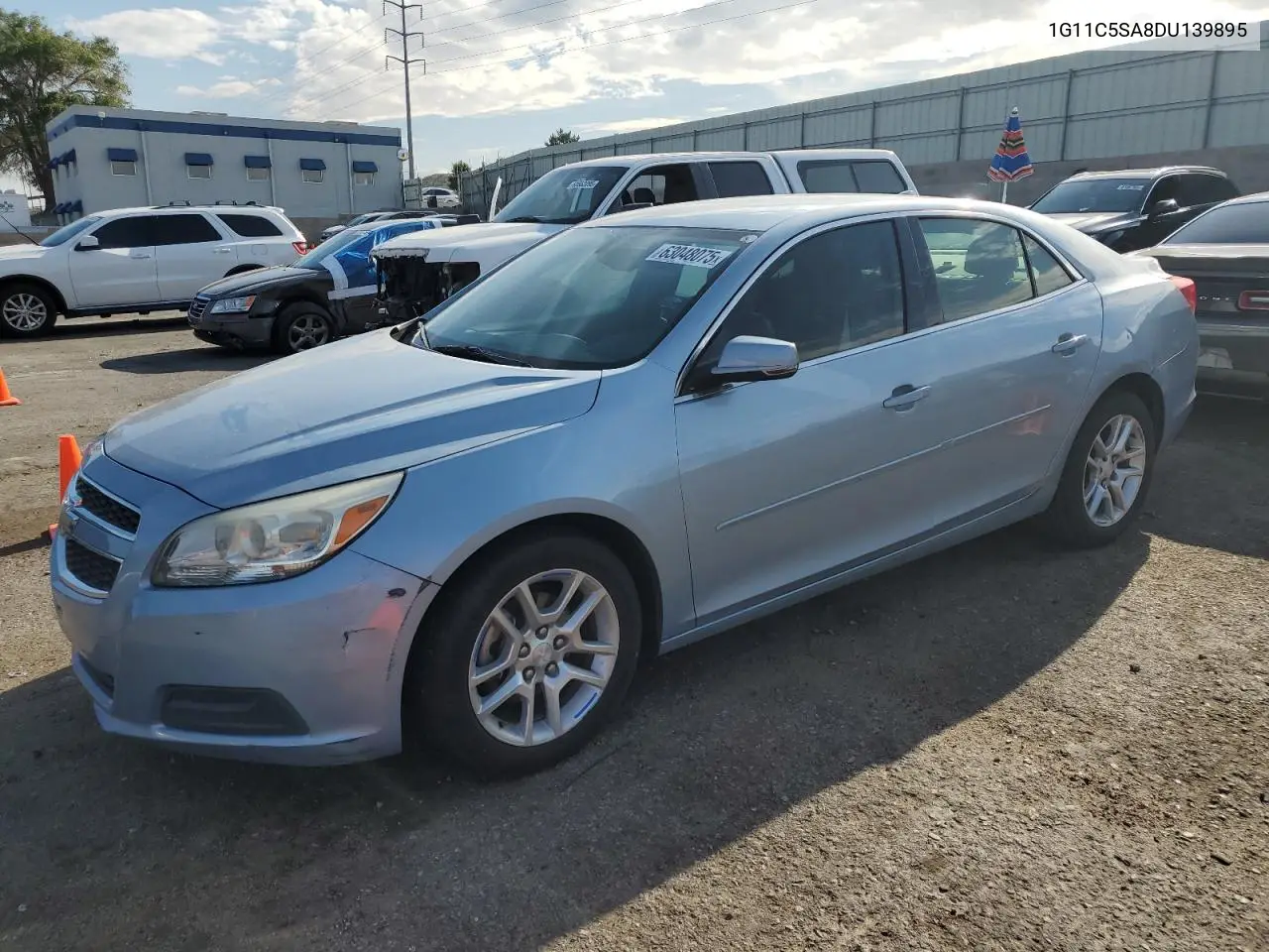 2013 Chevrolet Malibu 1Lt VIN: 1G11C5SA8DU139895 Lot: 63048075