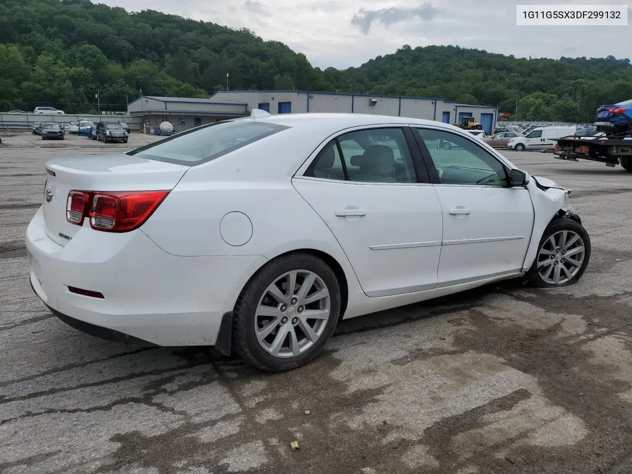 2013 Chevrolet Malibu 3Lt VIN: 1G11G5SX3DF299132 Lot: 63158025