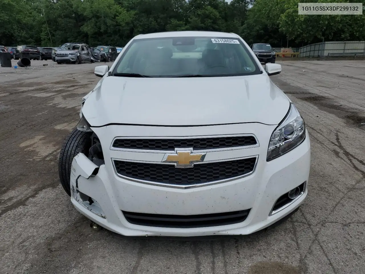 2013 Chevrolet Malibu 3Lt VIN: 1G11G5SX3DF299132 Lot: 63158025
