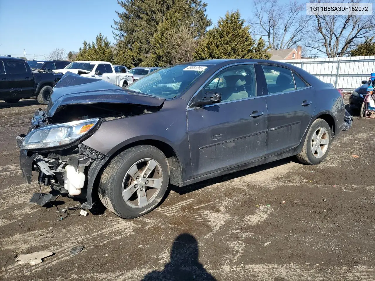 2013 Chevrolet Malibu Ls VIN: 1G11B5SA3DF162072 Lot: 63253755