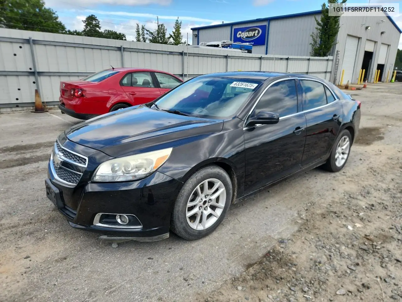 2013 Chevrolet Malibu 2Lt VIN: 1G11F5RR7DF114252 Lot: 63261625