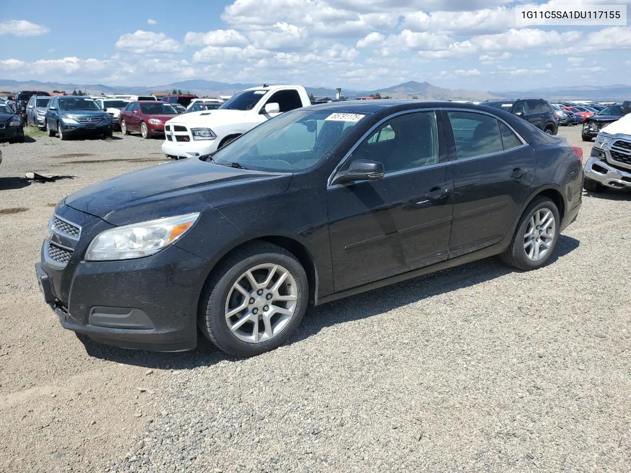 2013 Chevrolet Malibu 1Lt VIN: 1G11C5SA1DU117155 Lot: 65791175