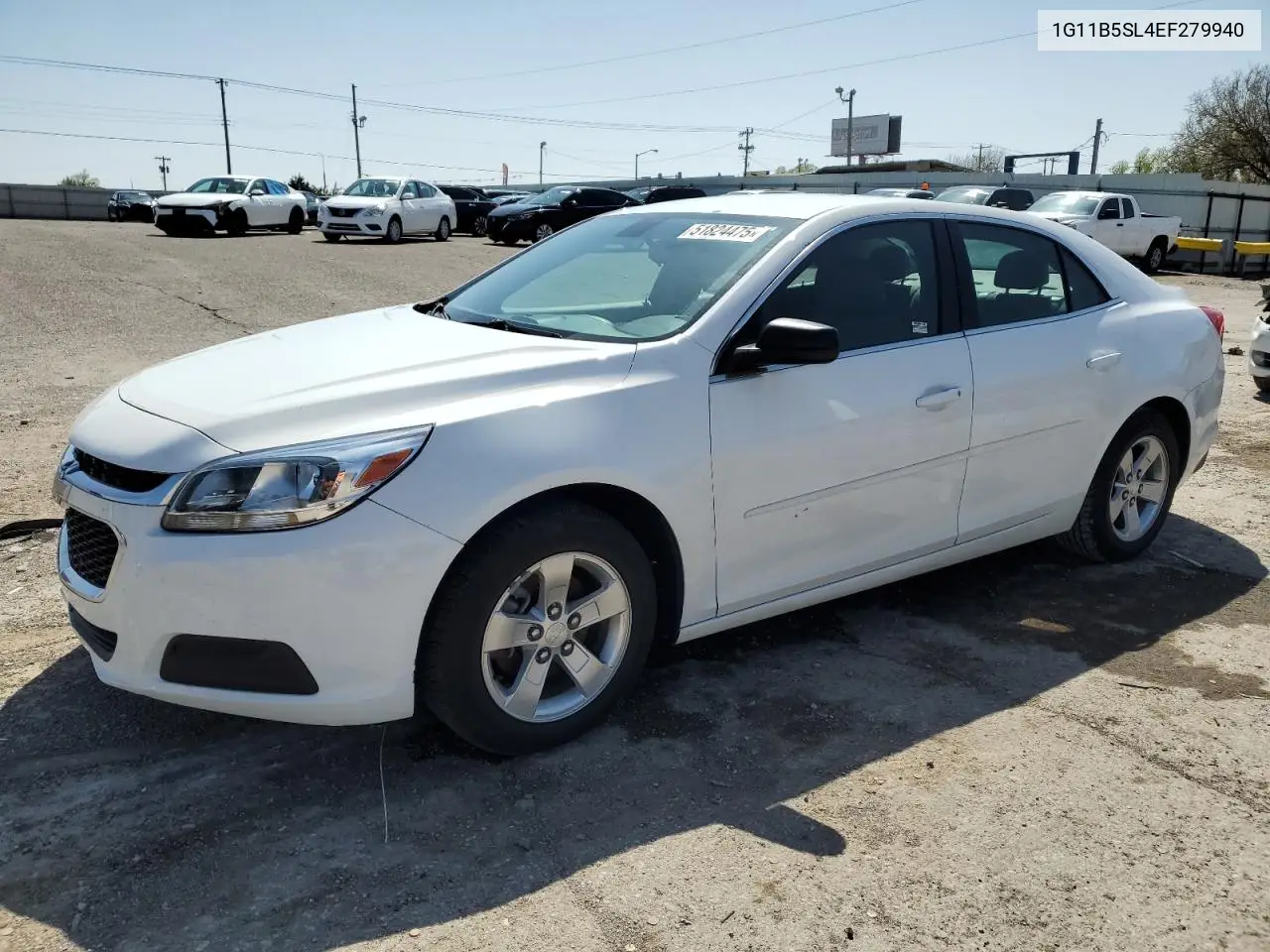 2014 Chevrolet Malibu Ls VIN: 1G11B5SL4EF279940 Lot: 51824475