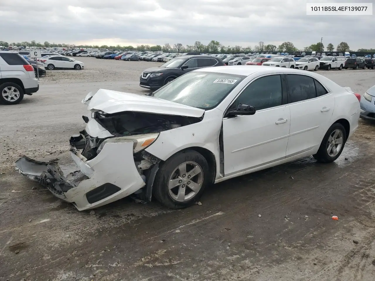 2014 Chevrolet Malibu Ls VIN: 1G11B5SL4EF139077 Lot: 53637165