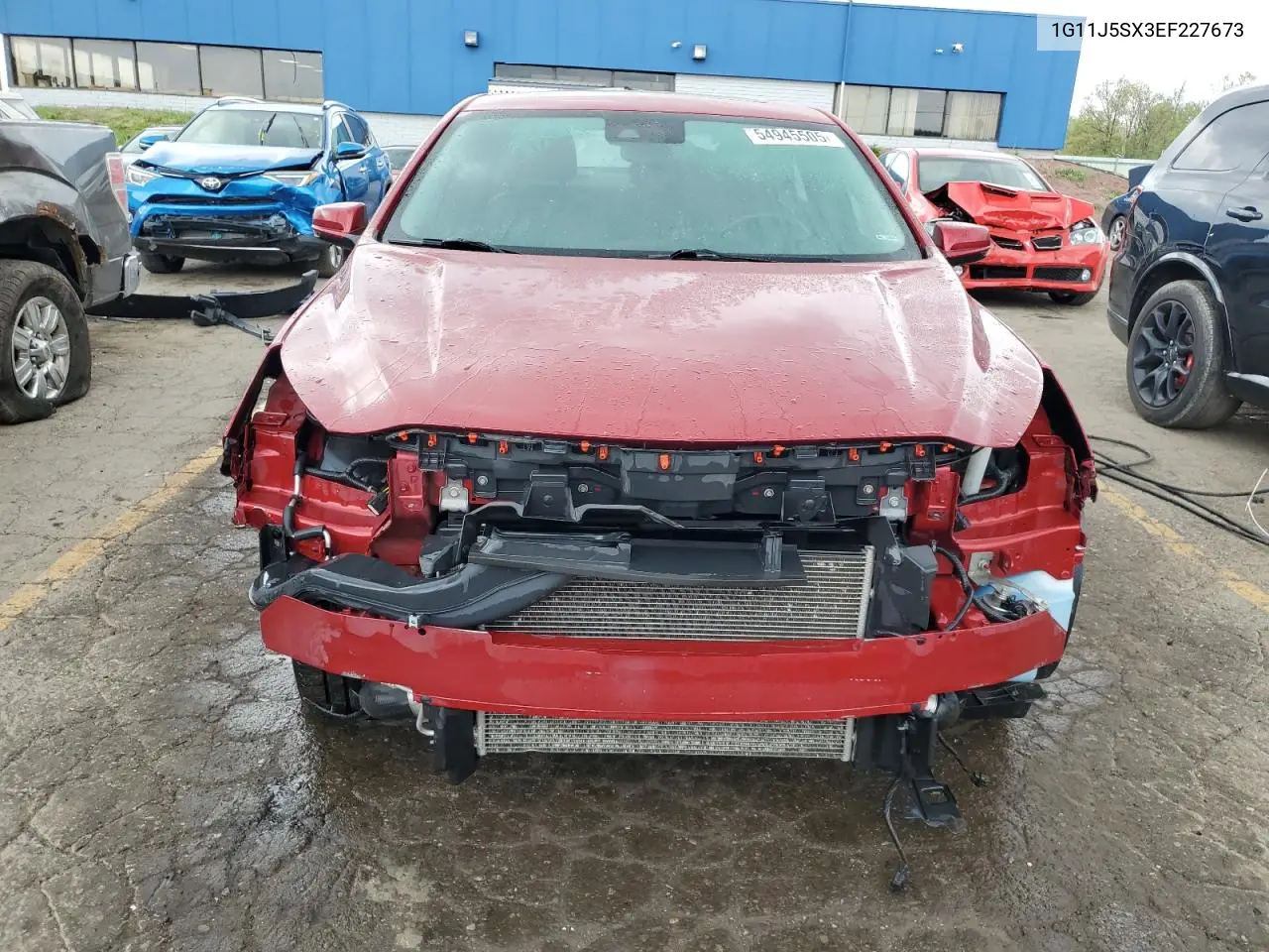 2014 Chevrolet Malibu Ltz VIN: 1G11J5SX3EF227673 Lot: 54945505