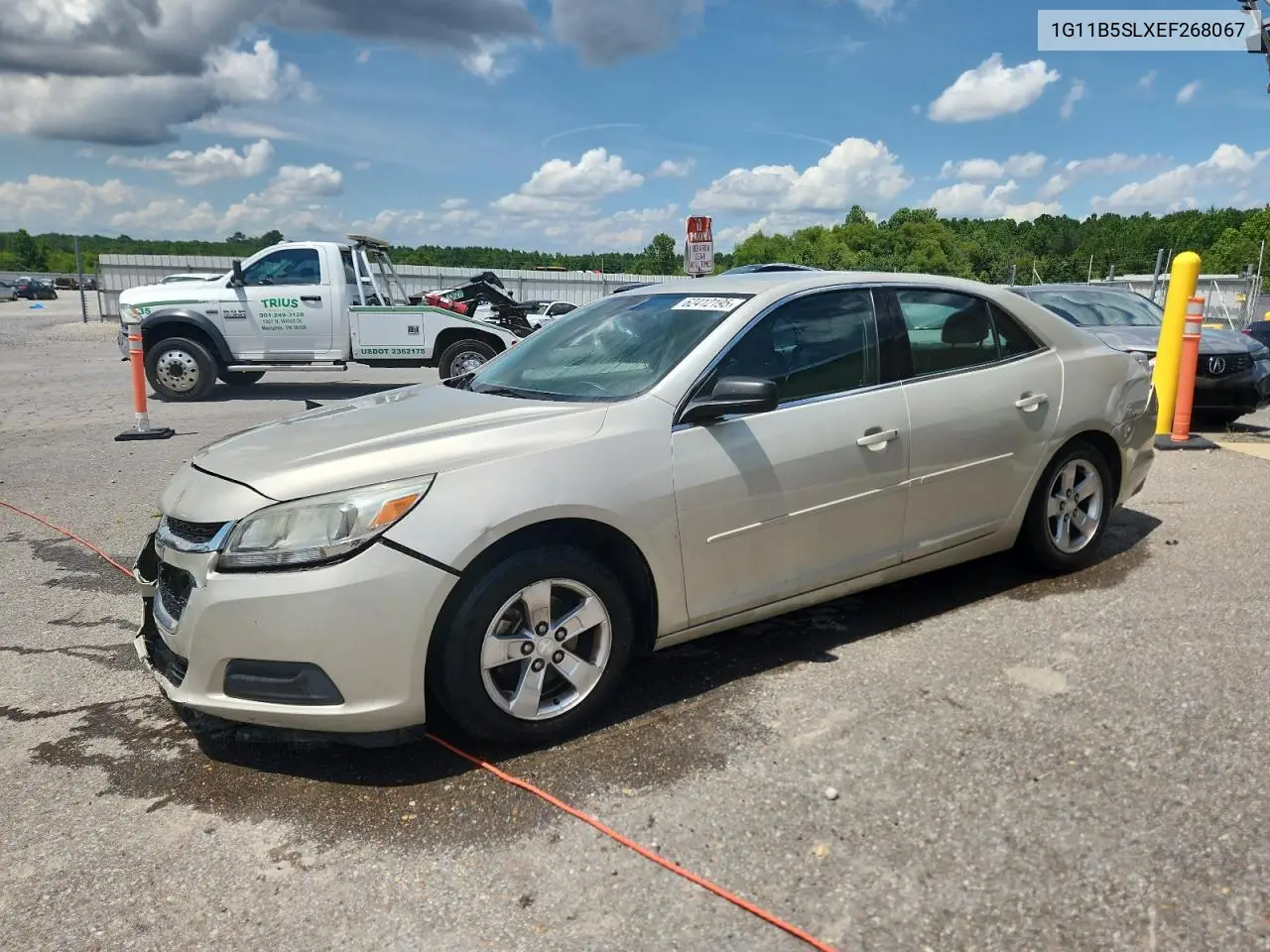 2014 Chevrolet Malibu Ls VIN: 1G11B5SLXEF268067 Lot: 62412195