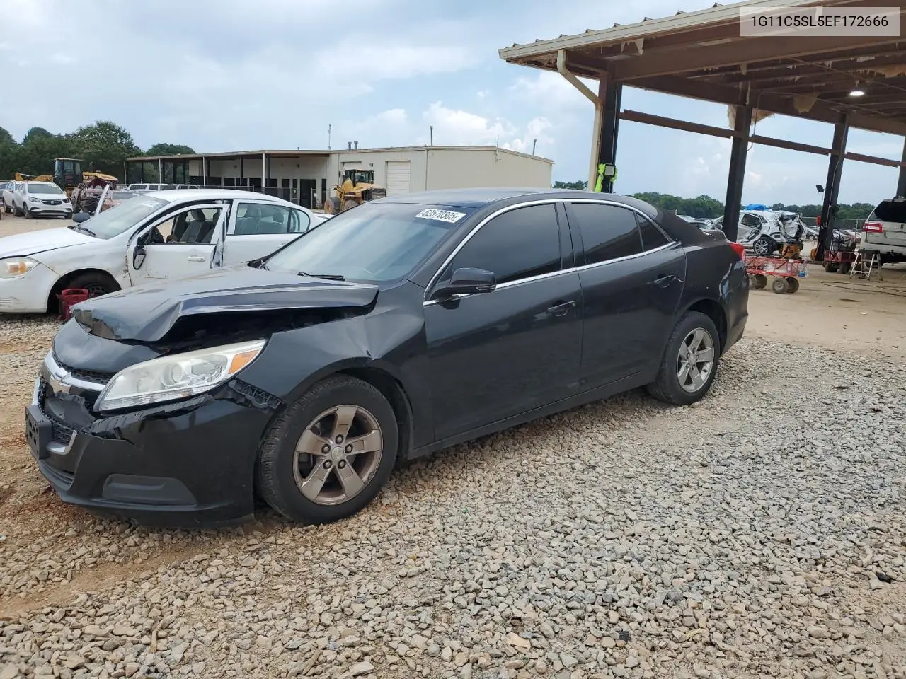 2014 Chevrolet Malibu 1Lt VIN: 1G11C5SL5EF172666 Lot: 62570305