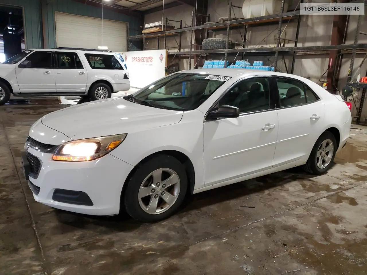 2014 Chevrolet Malibu Ls VIN: 1G11B5SL3EF116146 Lot: 62674975