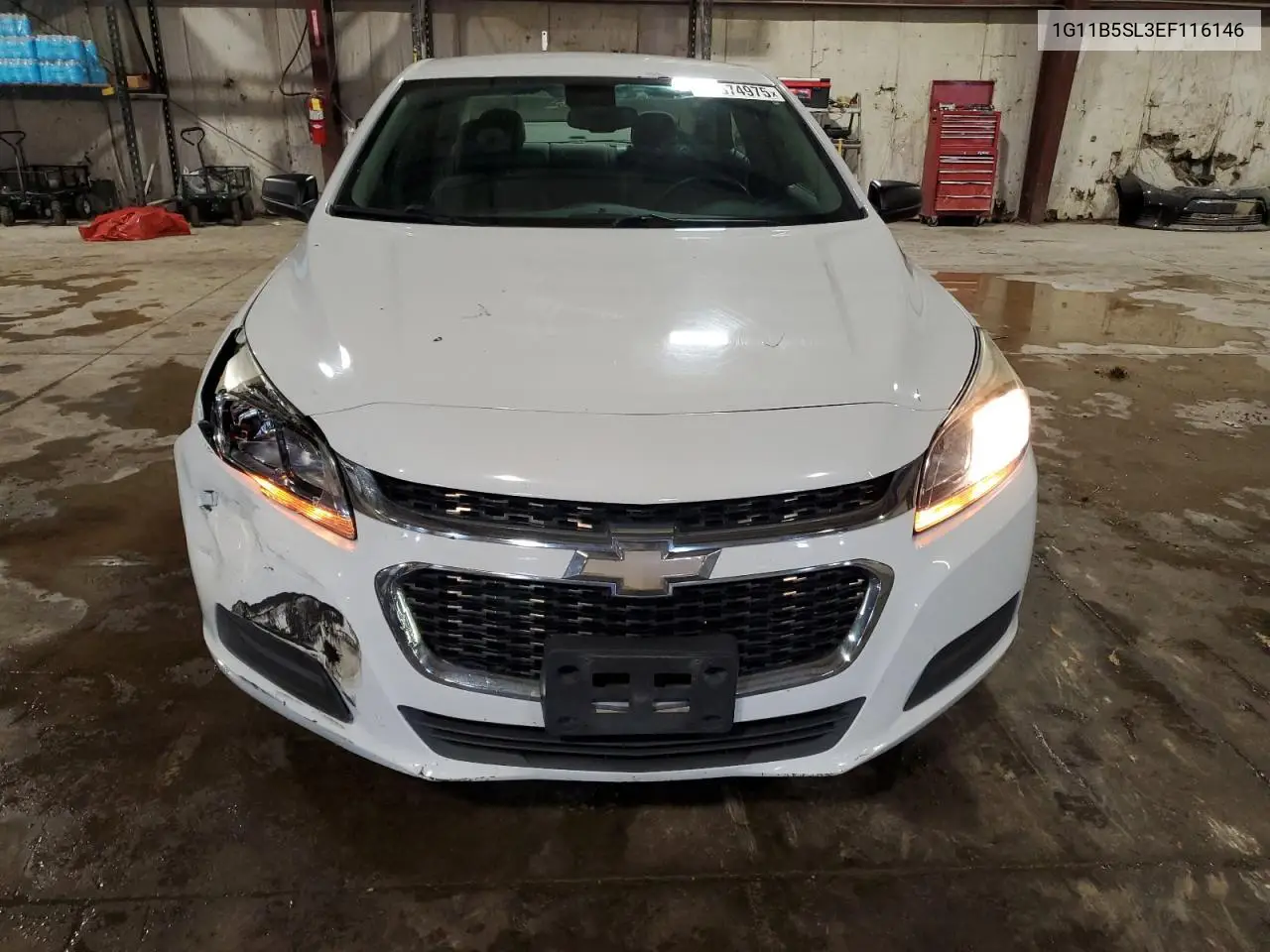 2014 Chevrolet Malibu Ls VIN: 1G11B5SL3EF116146 Lot: 62674975