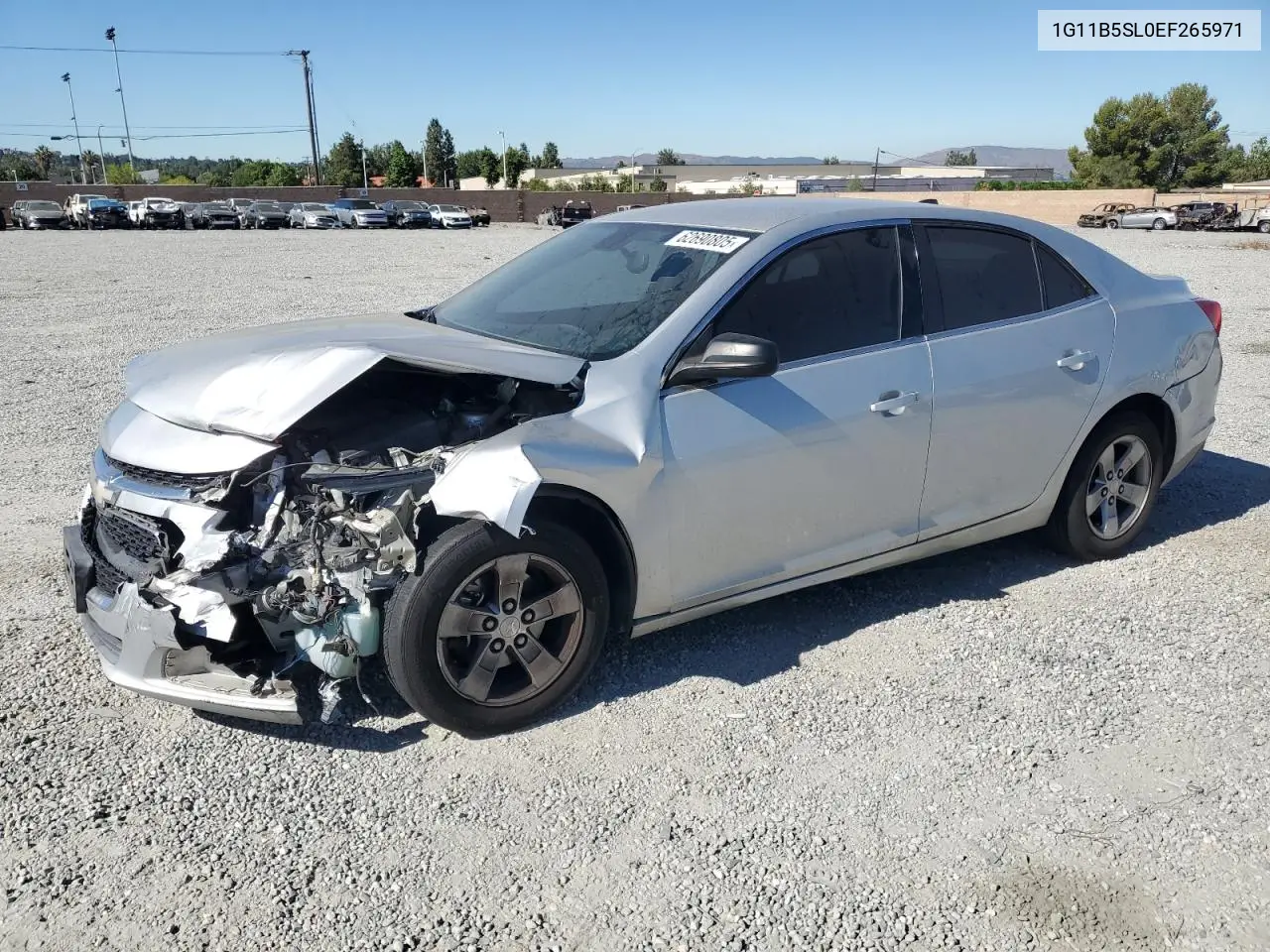 2014 Chevrolet Malibu Ls VIN: 1G11B5SL0EF265971 Lot: 62690805