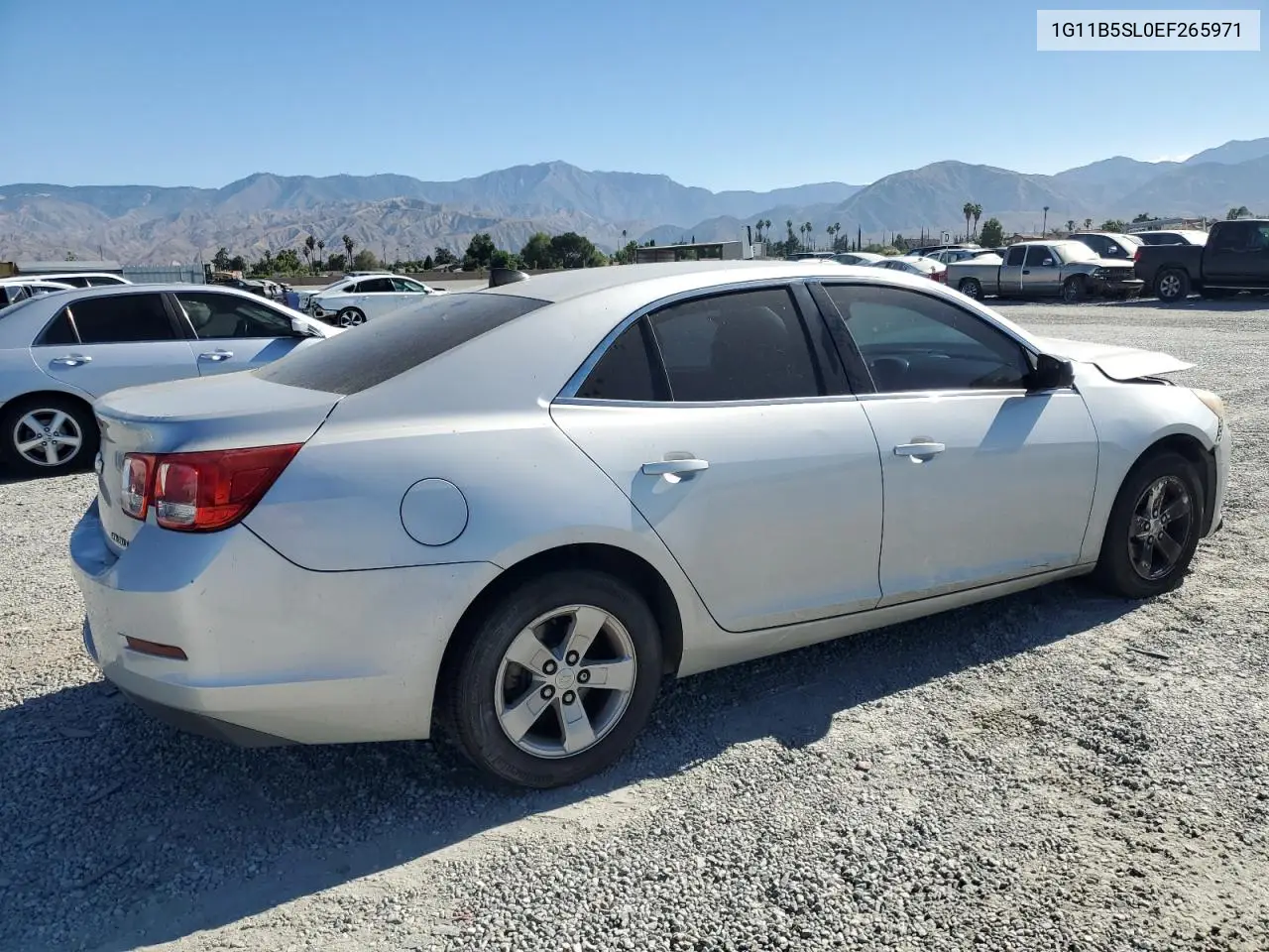 2014 Chevrolet Malibu Ls VIN: 1G11B5SL0EF265971 Lot: 62690805