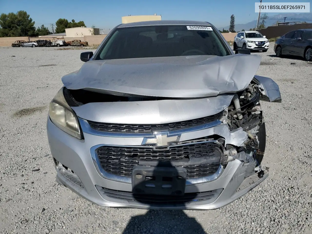 2014 Chevrolet Malibu Ls VIN: 1G11B5SL0EF265971 Lot: 62690805