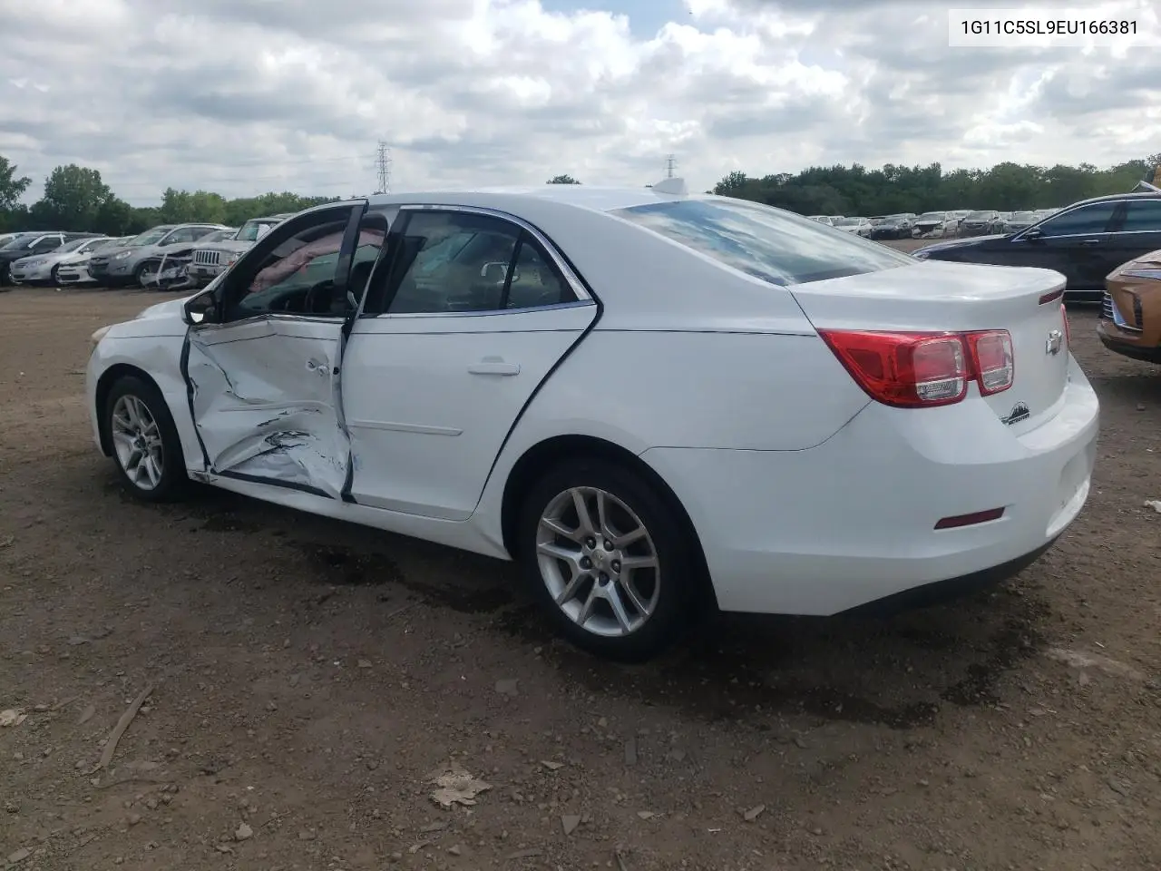 2014 Chevrolet Malibu 1Lt VIN: 1G11C5SL9EU166381 Lot: 62871305
