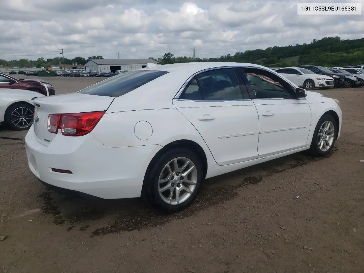 2014 Chevrolet Malibu 1Lt VIN: 1G11C5SL9EU166381 Lot: 62871305