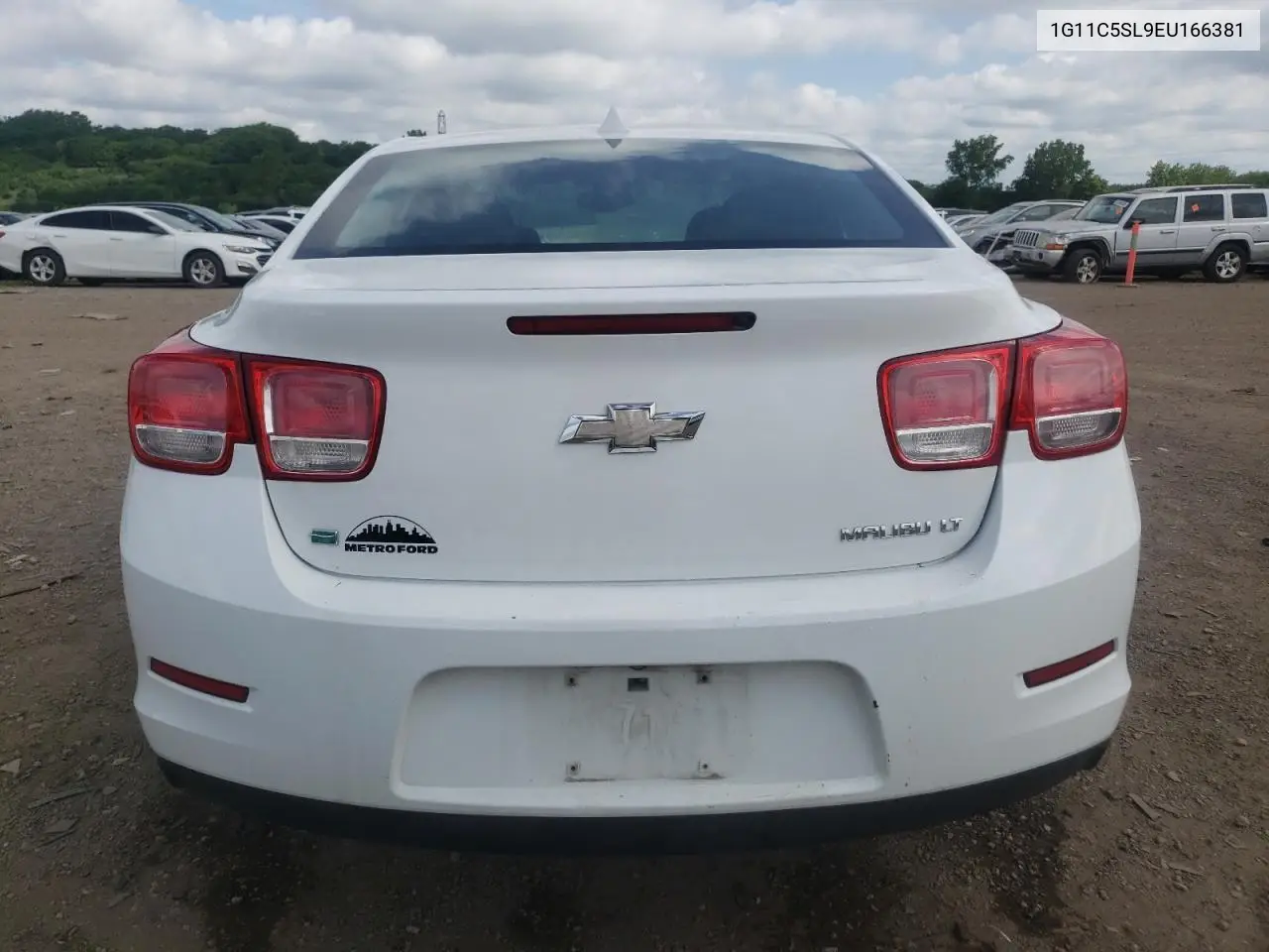 2014 Chevrolet Malibu 1Lt VIN: 1G11C5SL9EU166381 Lot: 62871305