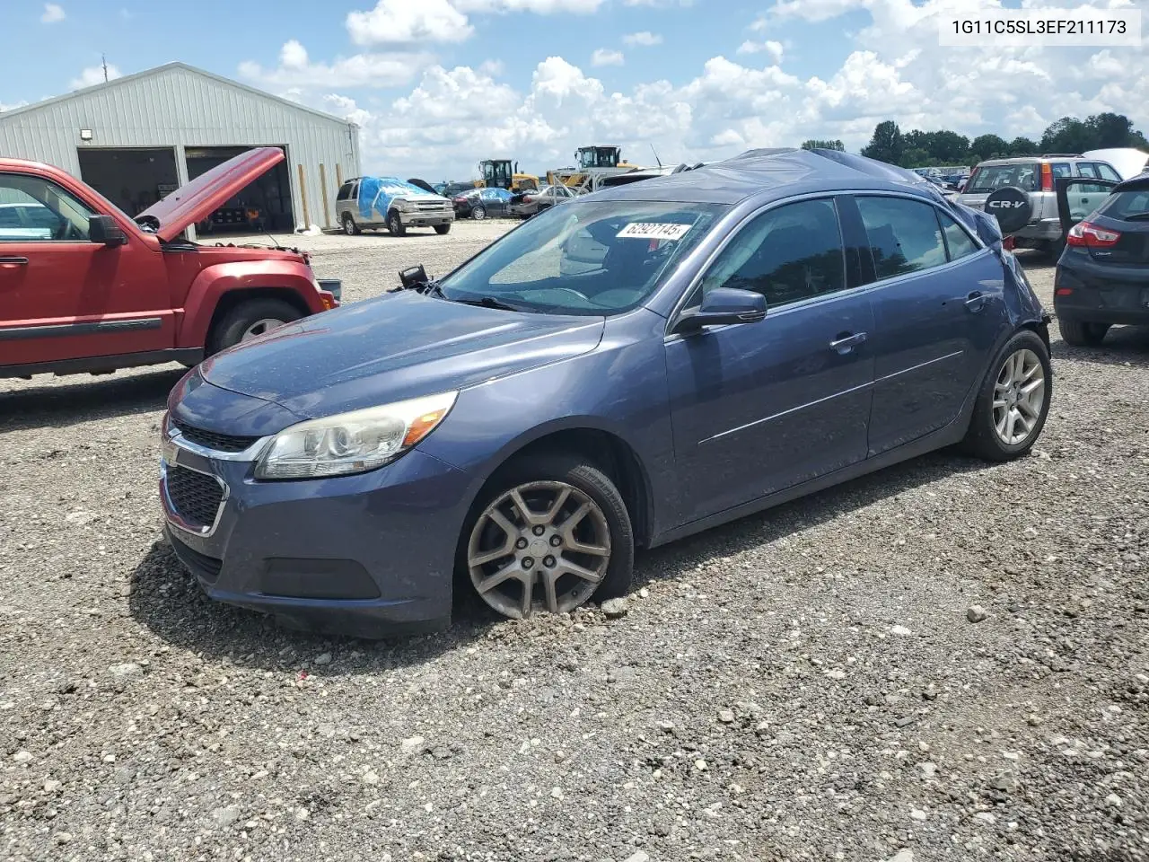2014 Chevrolet Malibu 1Lt VIN: 1G11C5SL3EF211173 Lot: 62927145