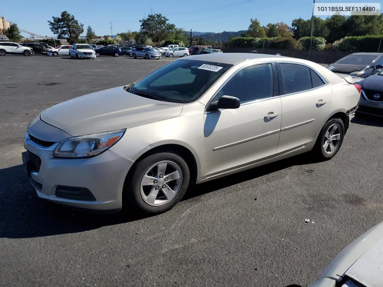2014 Chevrolet Malibu Ls VIN: 1G11B5SL5EF114480 Lot: 65930235