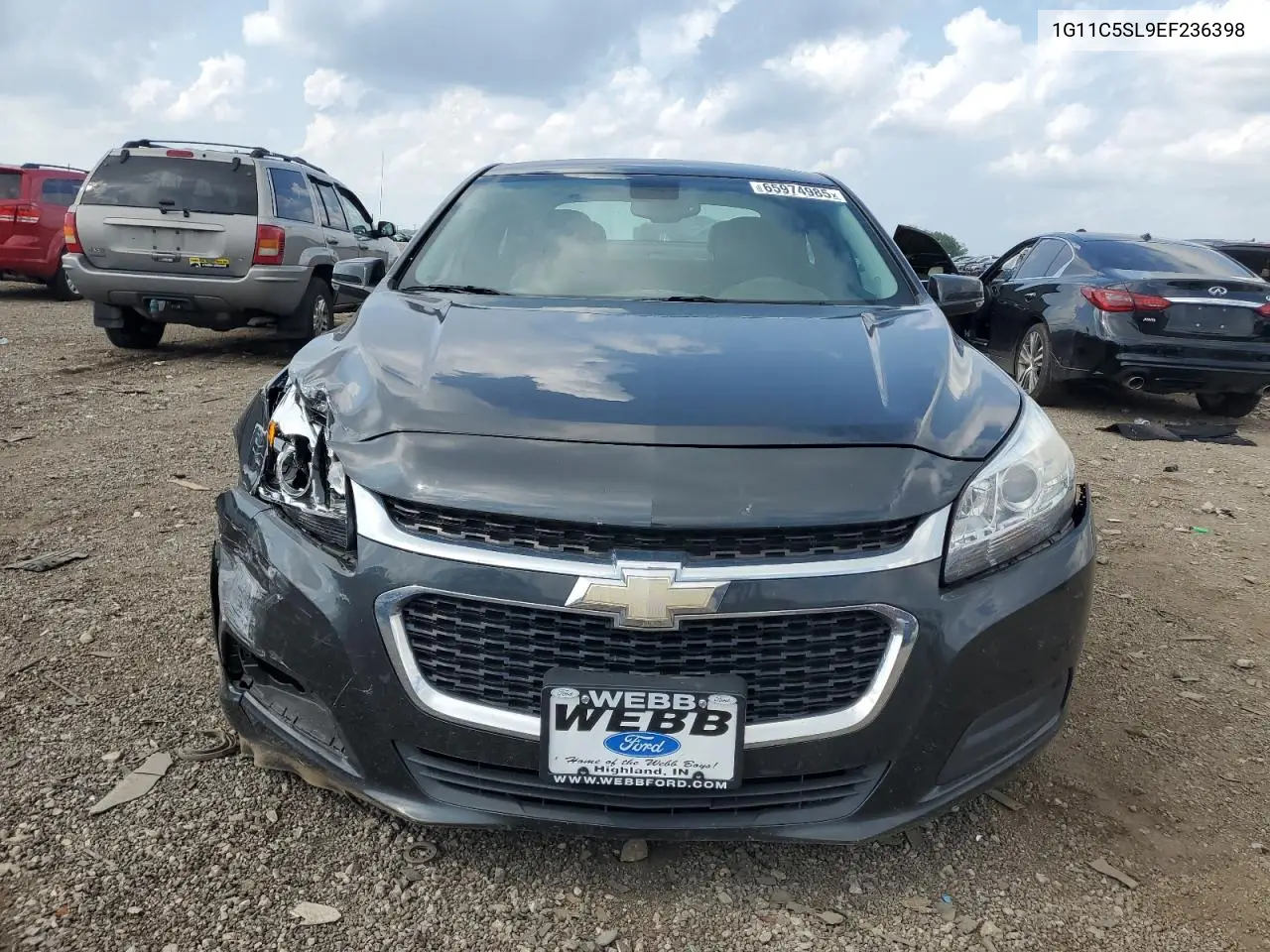2014 Chevrolet Malibu 1Lt VIN: 1G11C5SL9EF236398 Lot: 65974985