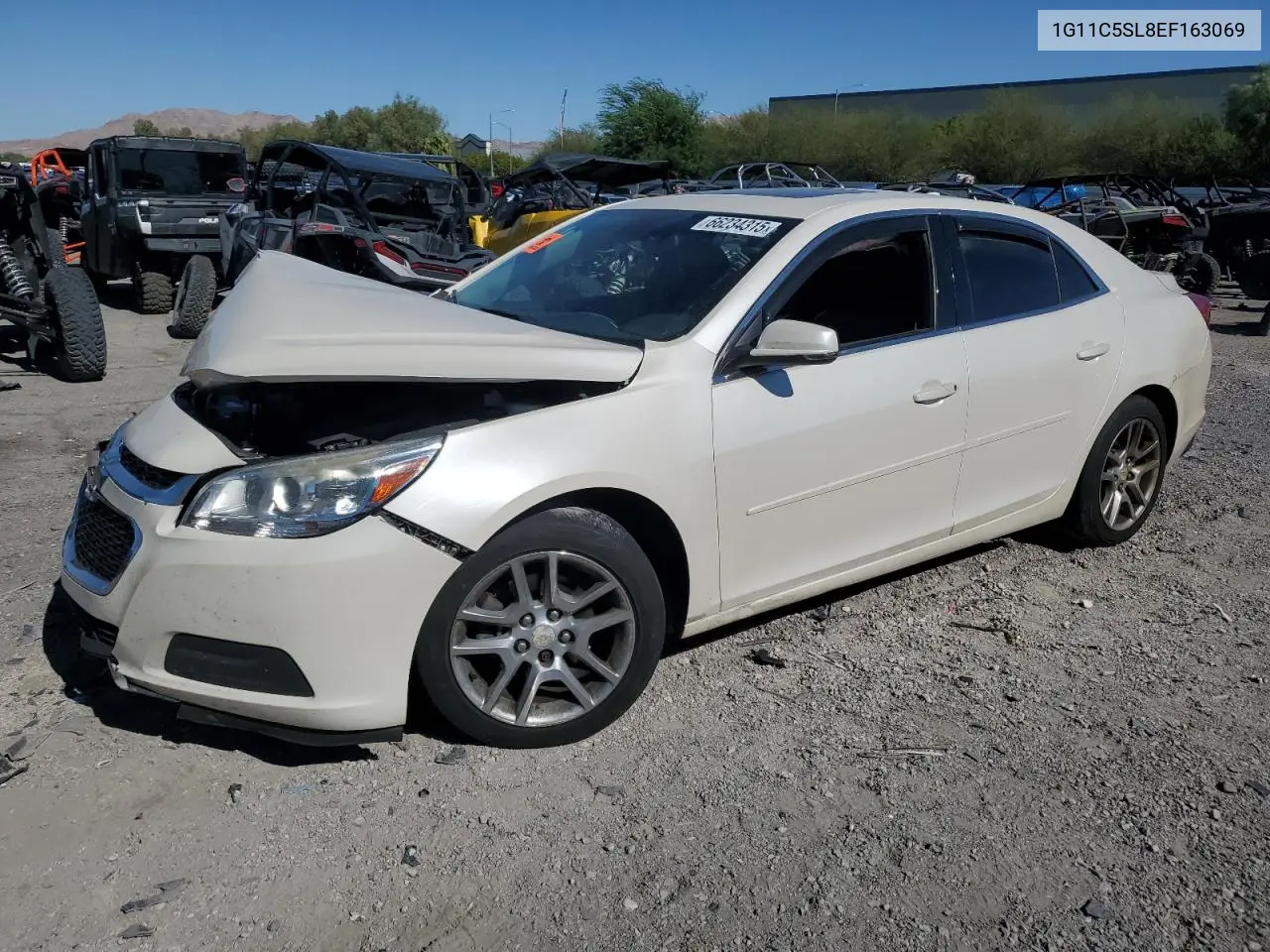 2014 Chevrolet Malibu 1Lt VIN: 1G11C5SL8EF163069 Lot: 66234315