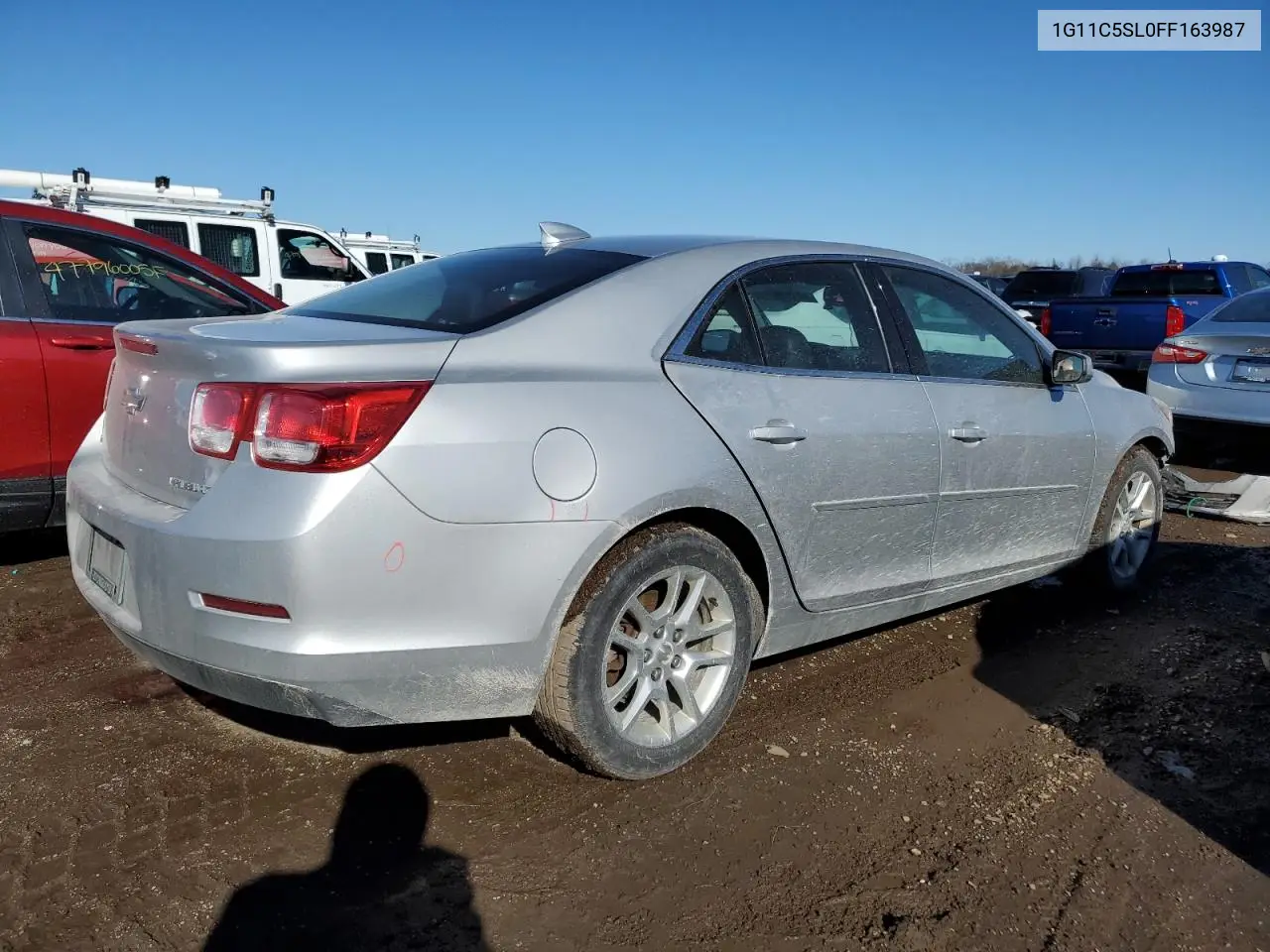 2015 Chevrolet Malibu 1Lt VIN: 1G11C5SL0FF163987 Lot: 48102905
