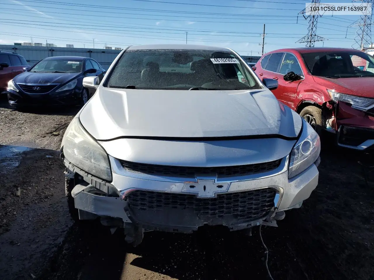 2015 Chevrolet Malibu 1Lt VIN: 1G11C5SL0FF163987 Lot: 48102905