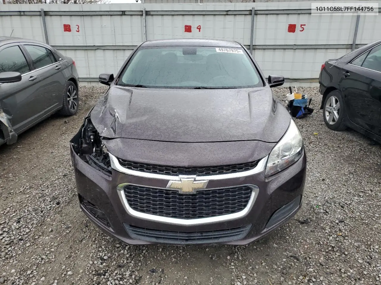 2015 Chevrolet Malibu 1Lt VIN: 1G11C5SL7FF144756 Lot: 49767975