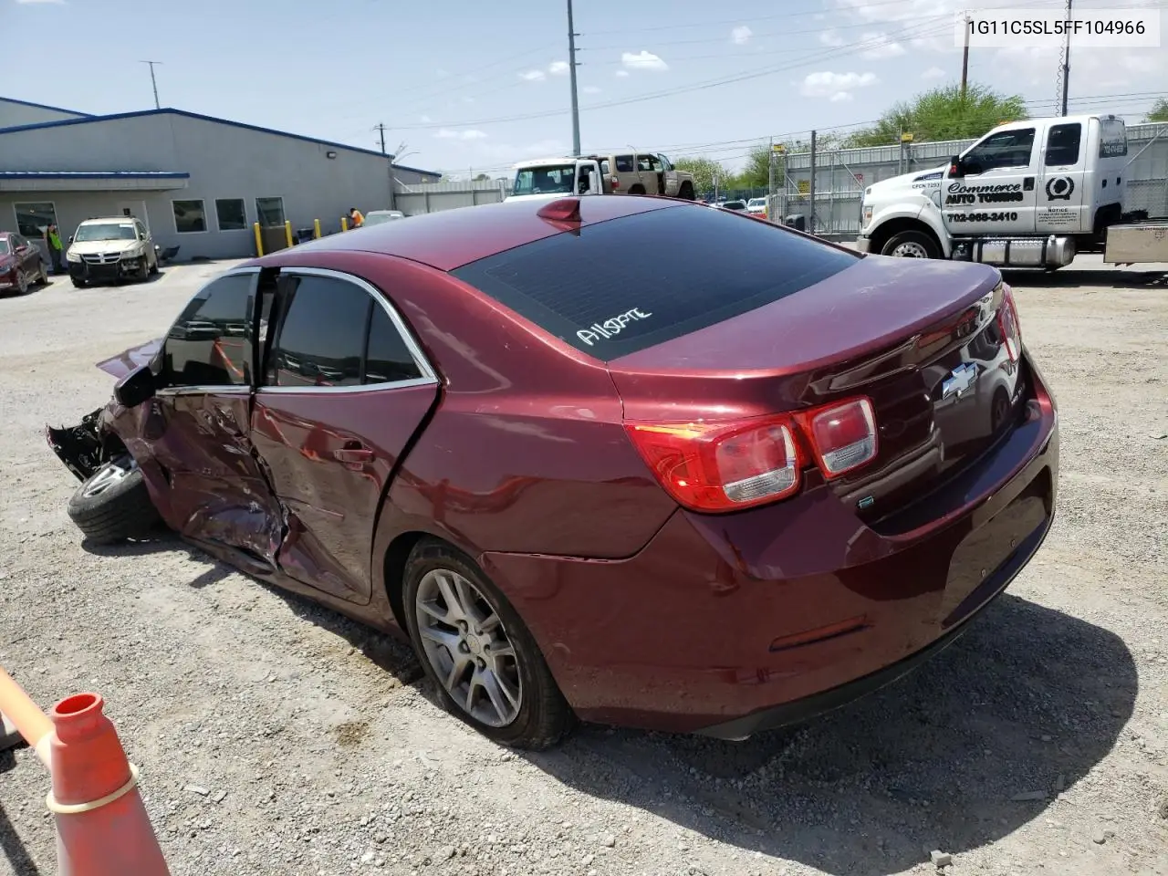2015 Chevrolet Malibu 1Lt VIN: 1G11C5SL5FF104966 Lot: 57121365
