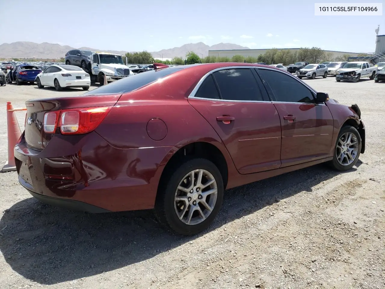 2015 Chevrolet Malibu 1Lt VIN: 1G11C5SL5FF104966 Lot: 57121365