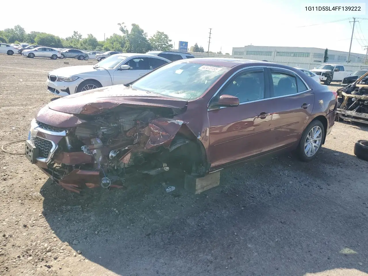 2015 Chevrolet Malibu 2Lt VIN: 1G11D5SL4FF139222 Lot: 62473155
