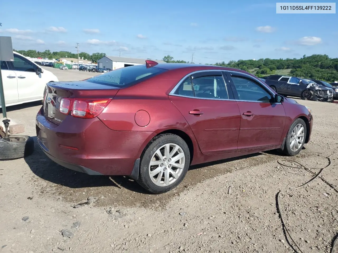 2015 Chevrolet Malibu 2Lt VIN: 1G11D5SL4FF139222 Lot: 62473155