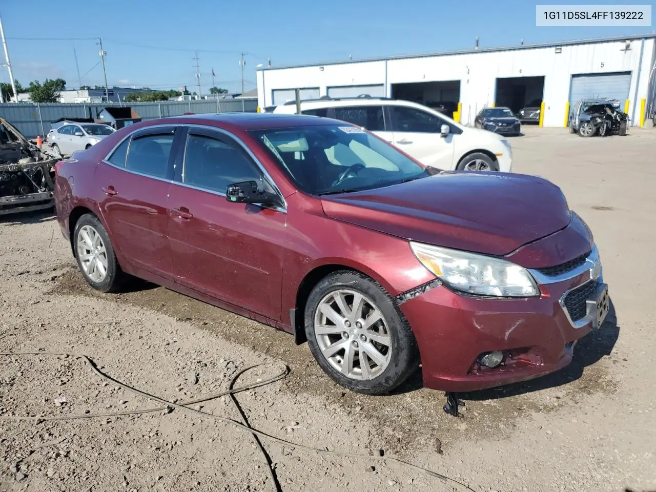 2015 Chevrolet Malibu 2Lt VIN: 1G11D5SL4FF139222 Lot: 62473155