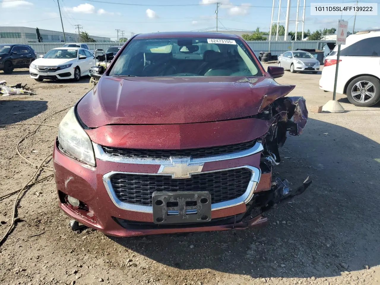 2015 Chevrolet Malibu 2Lt VIN: 1G11D5SL4FF139222 Lot: 62473155