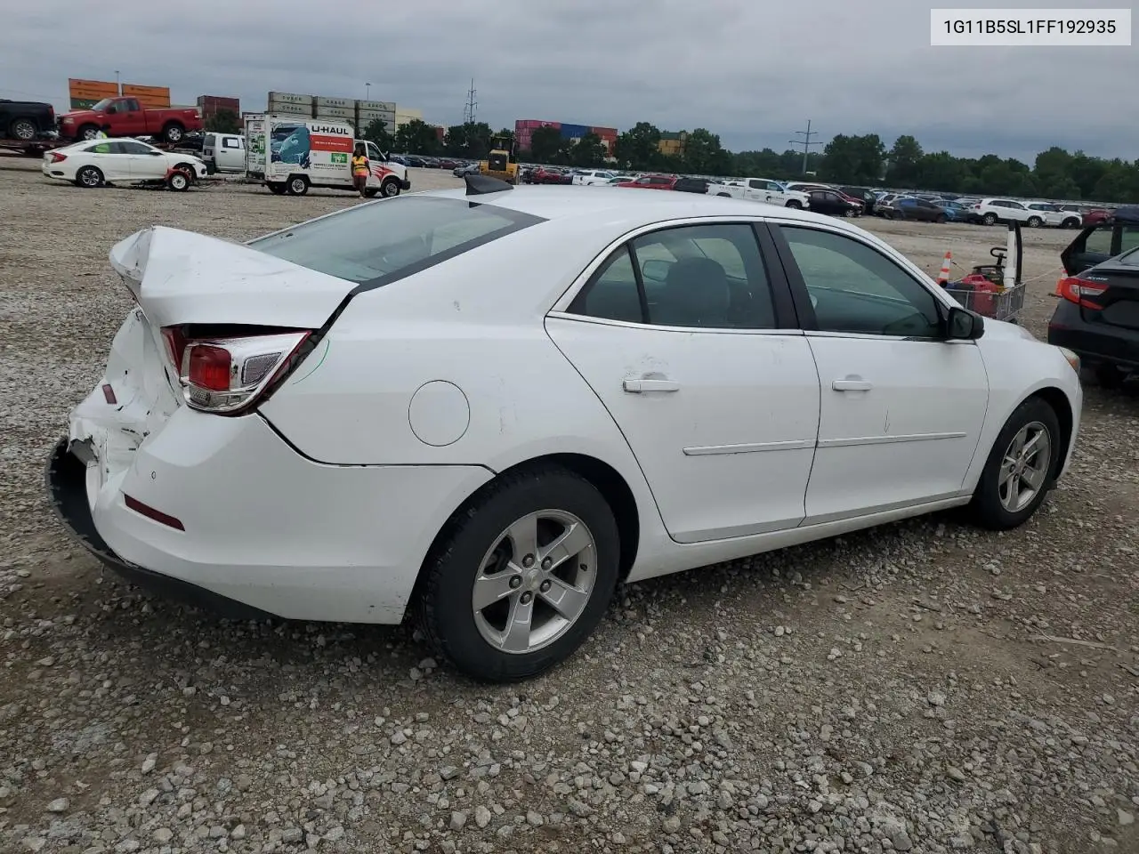 2015 Chevrolet Malibu Ls VIN: 1G11B5SL1FF192935 Lot: 62746635