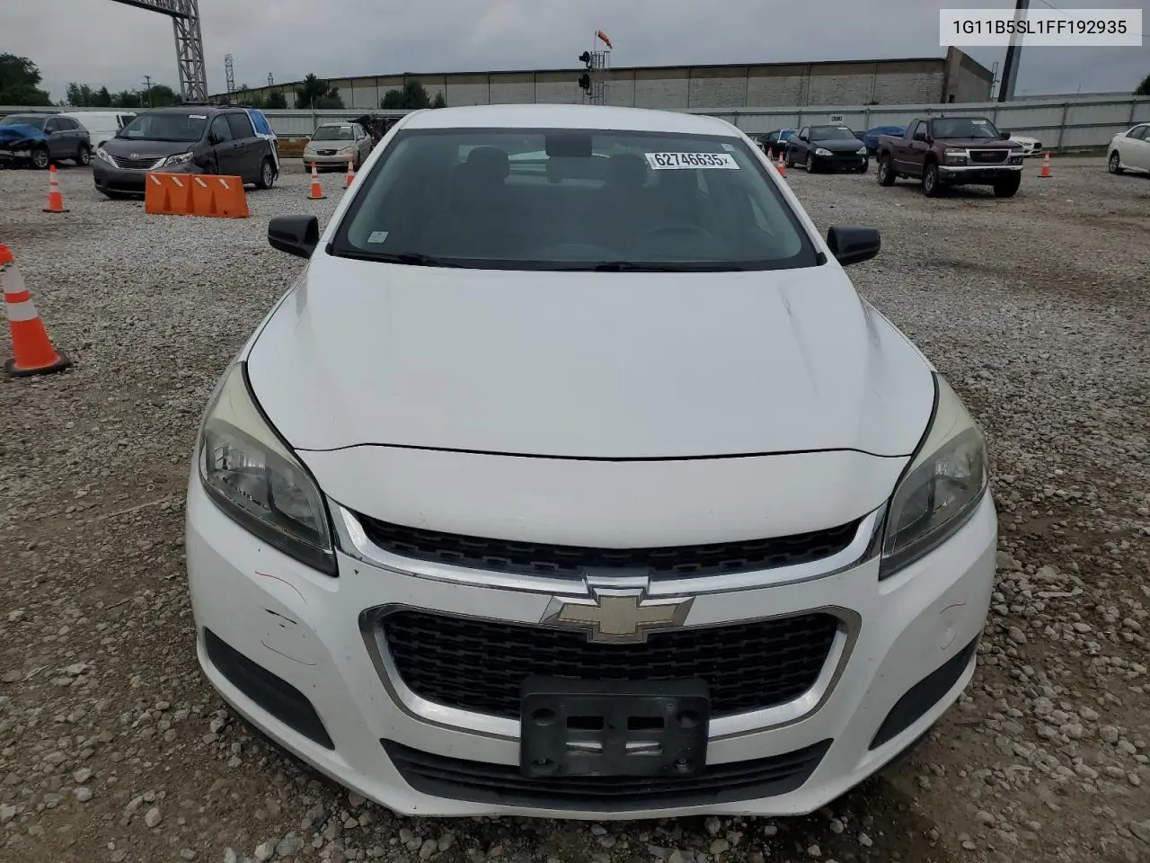 2015 Chevrolet Malibu Ls VIN: 1G11B5SL1FF192935 Lot: 62746635