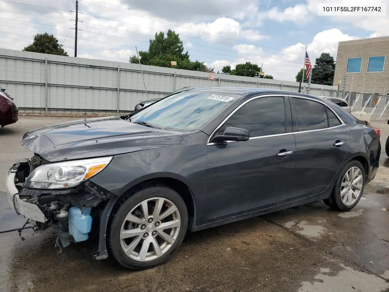 2015 Chevrolet Malibu Ltz VIN: 1G11F5SL2FF167742 Lot: 62757015