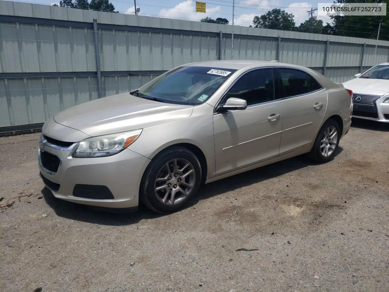 2015 Chevrolet Malibu 1Lt VIN: 1G11C5SL6FF252723 Lot: 62762685