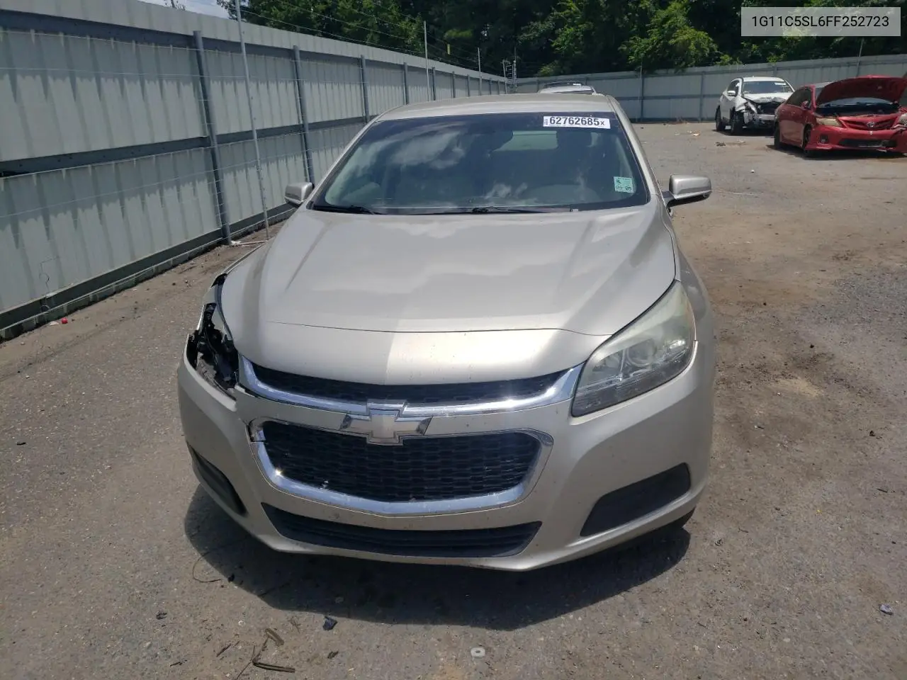 2015 Chevrolet Malibu 1Lt VIN: 1G11C5SL6FF252723 Lot: 62762685