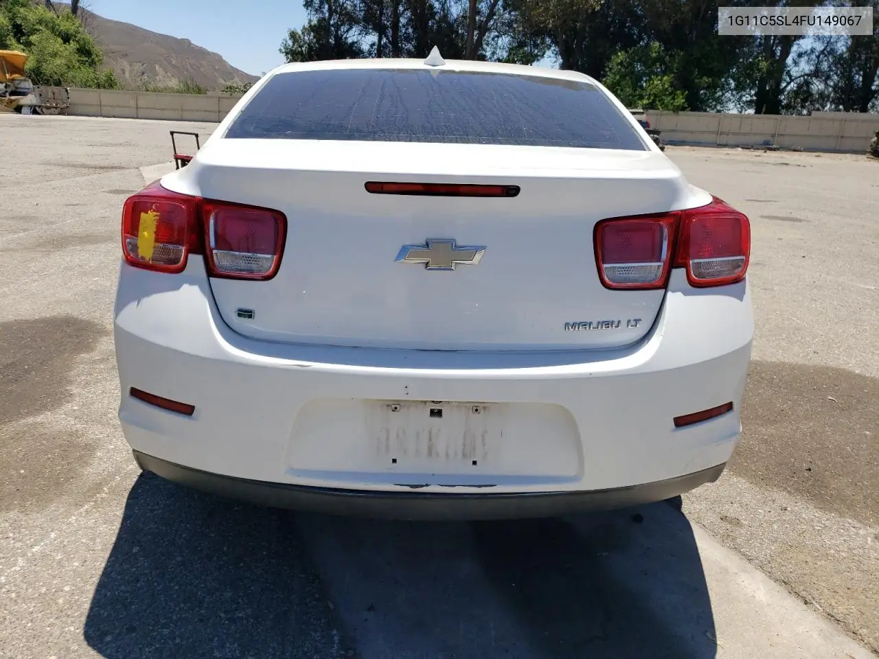 2015 Chevrolet Malibu 1Lt VIN: 1G11C5SL4FU149067 Lot: 63150195