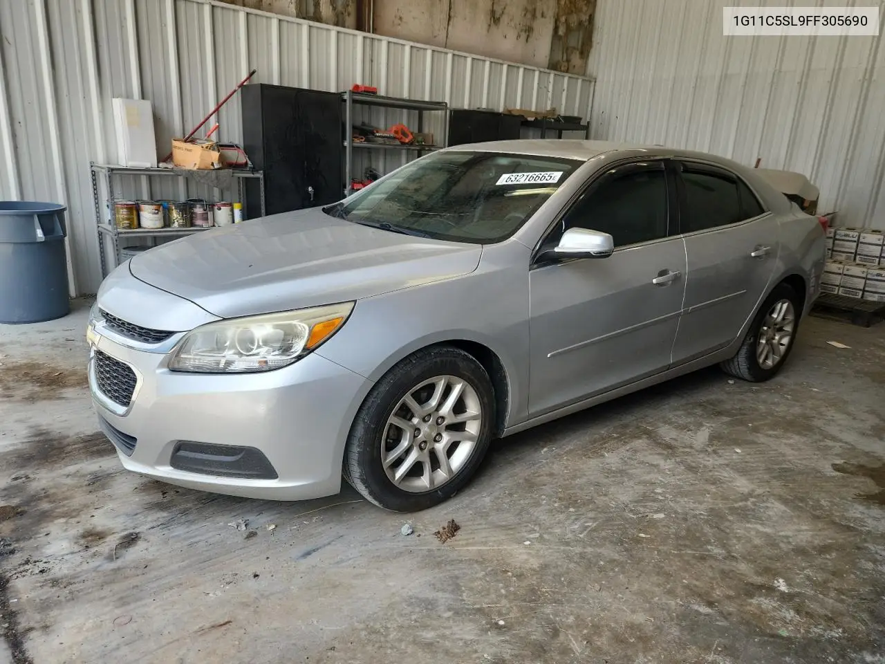 2015 Chevrolet Malibu 1Lt VIN: 1G11C5SL9FF305690 Lot: 63216665