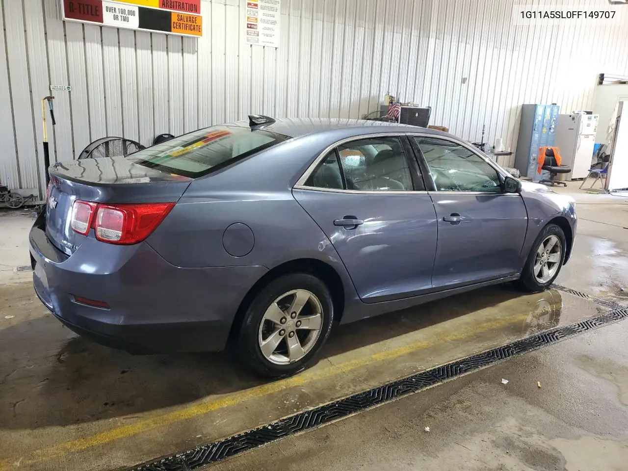 2015 Chevrolet Malibu Ls VIN: 1G11A5SL0FF149707 Lot: 65582295