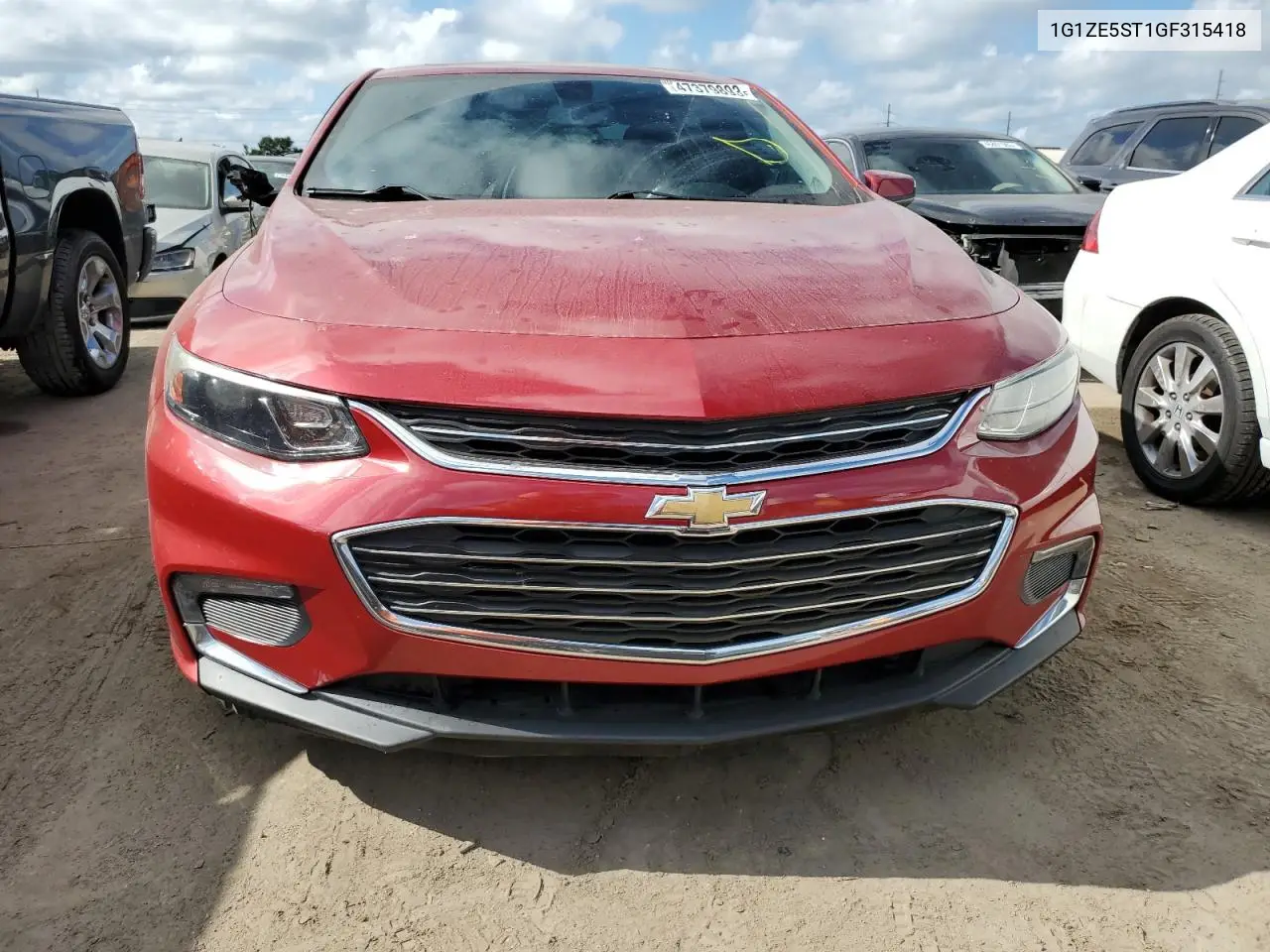2016 Chevrolet Malibu Lt VIN: 1G1ZE5ST1GF315418 Lot: 47379893