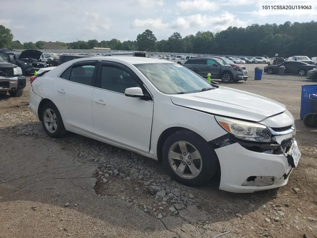 2016 Chevrolet Malibu Limited Lt VIN: 1G11C5SA2GU159063 Lot: 55996375