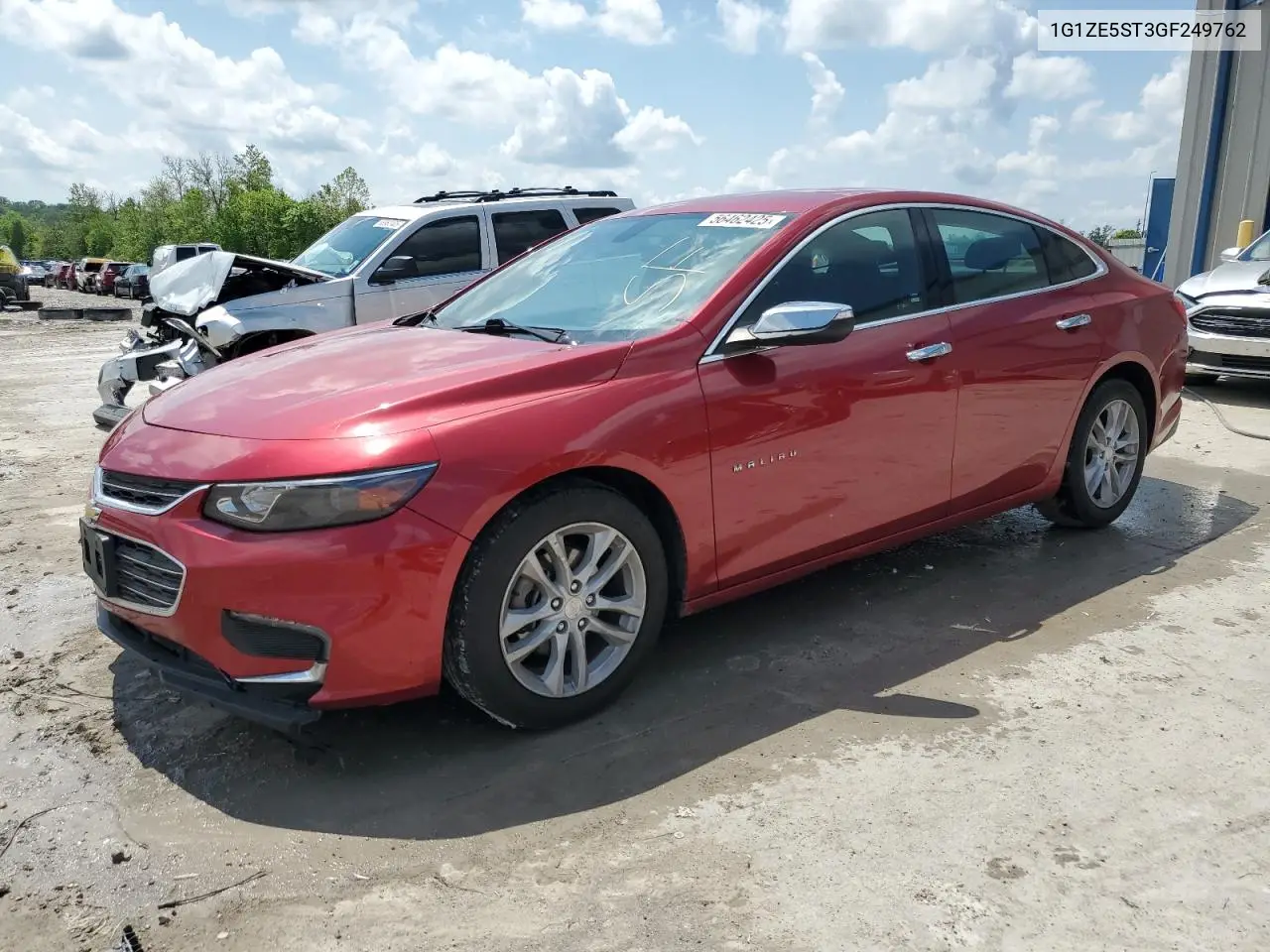 2016 Chevrolet Malibu Lt VIN: 1G1ZE5ST3GF249762 Lot: 56462425